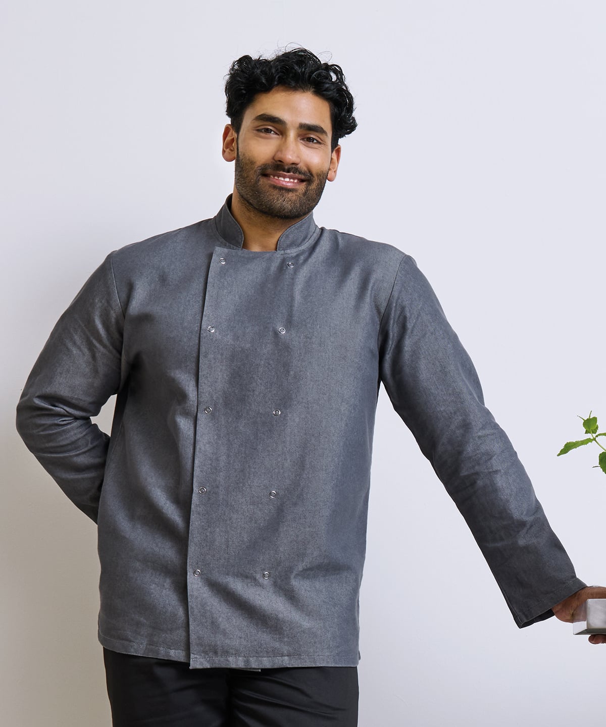 Premier PR660 Denim Chef's Jacket | Premium Personalised Chef Uniform