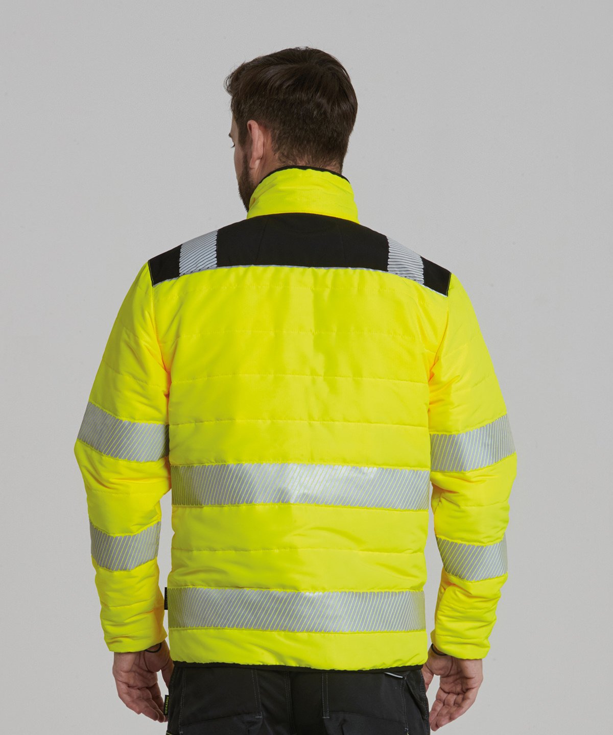 PW423 | PW3 Hi-vis baffle jacket (PW371) | Portwest