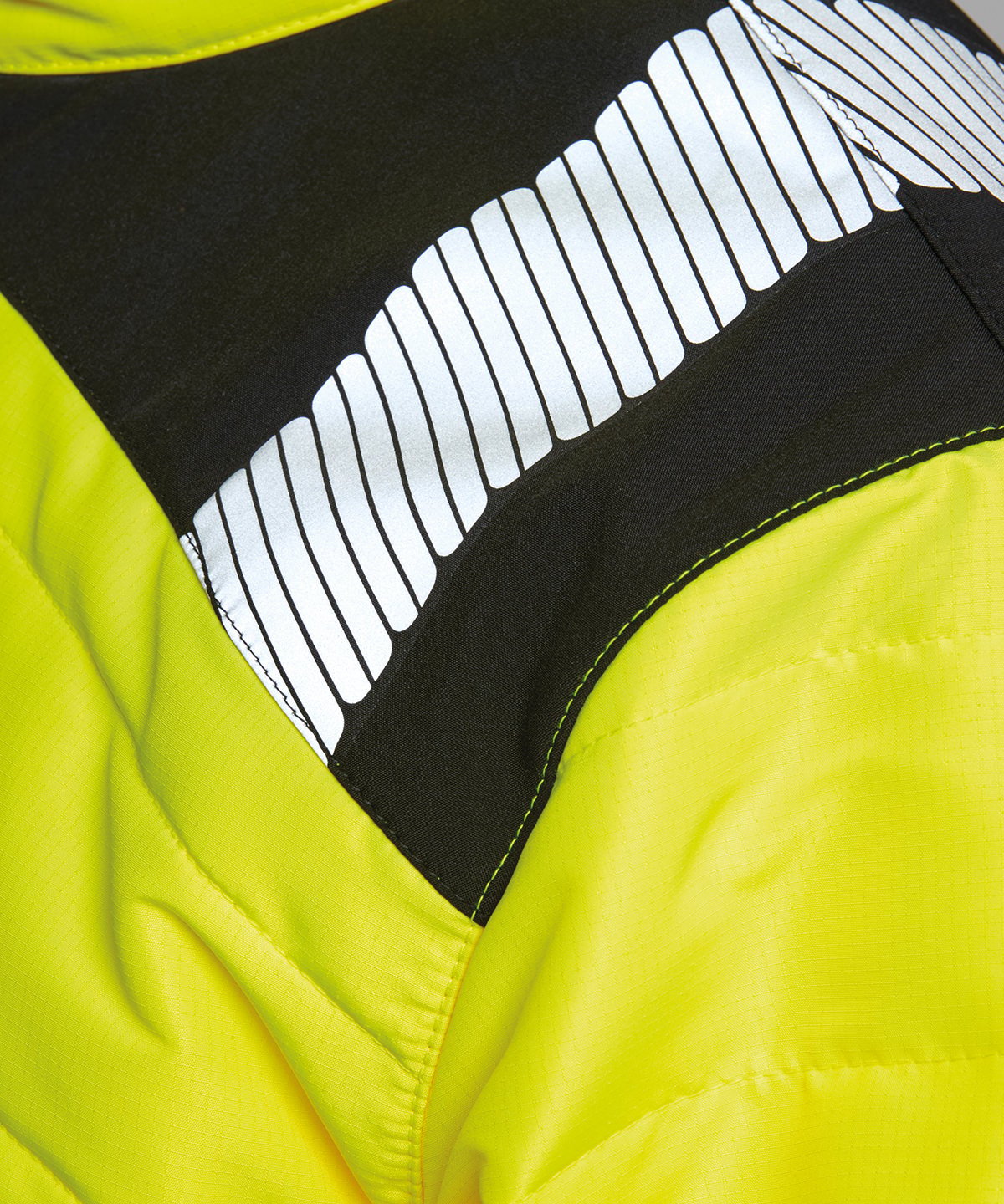 PW423 | PW3 Hi-vis baffle jacket (PW371) | Portwest