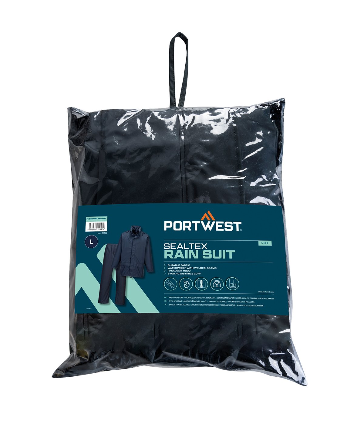 PW550 | Sealtex essential rainsuit (two-piece suit) (L450) | Portwest