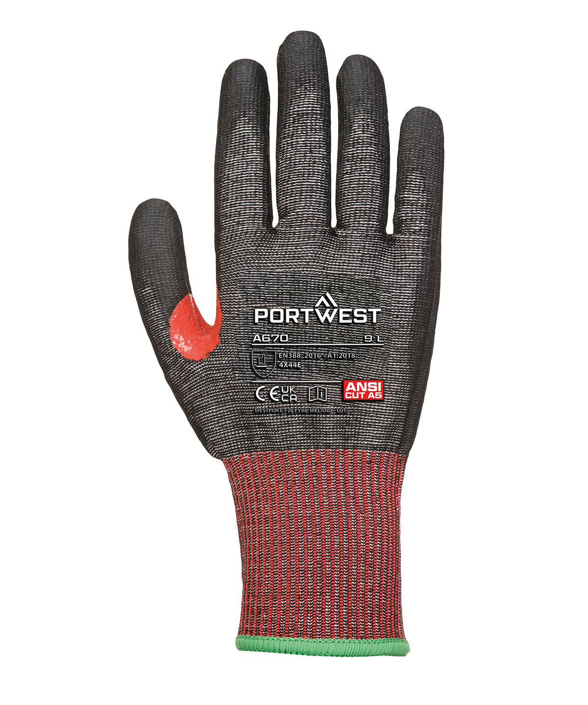 PW559 | CS cut F13 PU gloves (A670) | Portwest