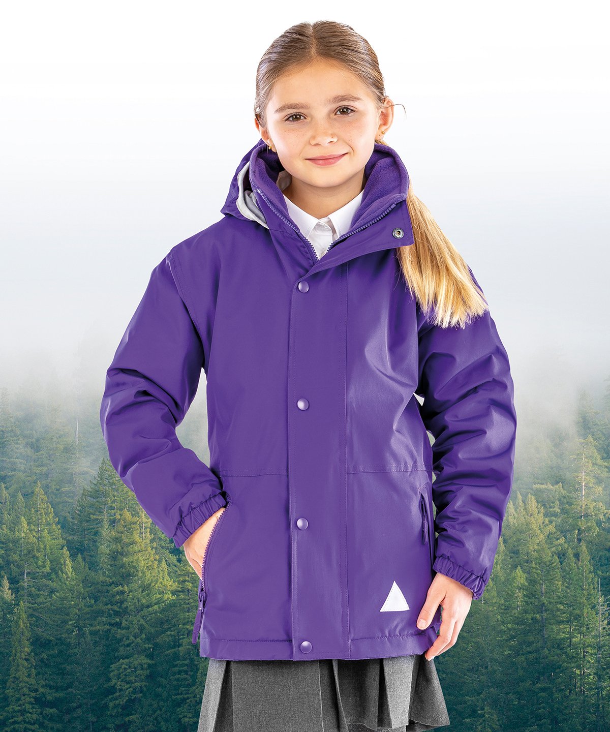 R160J | Junior & youth recycled StormDri 4000 jacket | Result