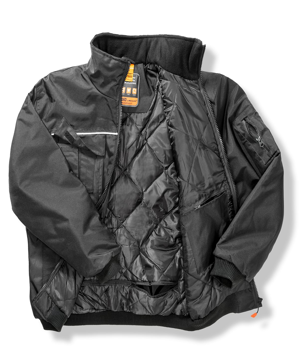 Result Work-Guard Sabre Pilot Jacket (R300X) | Padded Waterproof Work Jacket