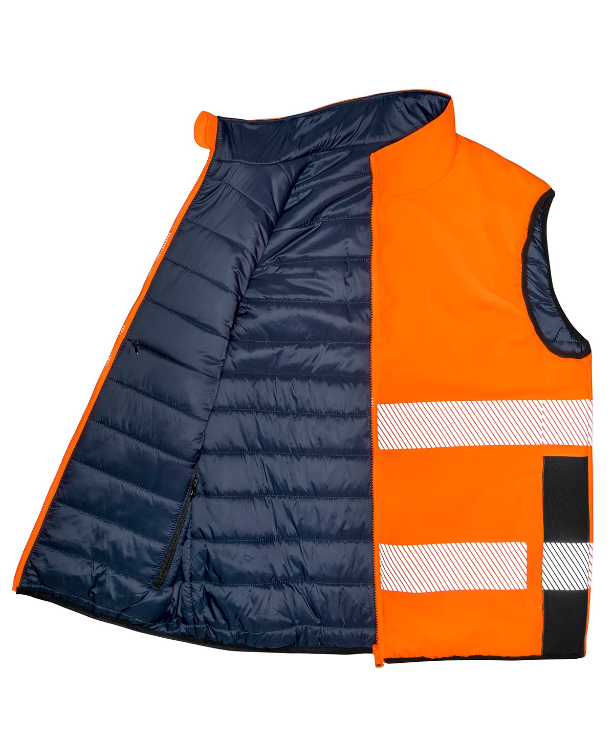 R332X | Reversible soft padded gilet | Result Safeguard