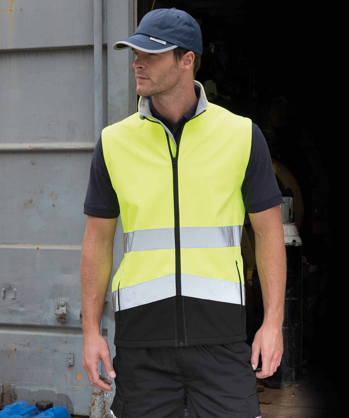 R451X | Printable safety softshell gilet | Result Safeguard