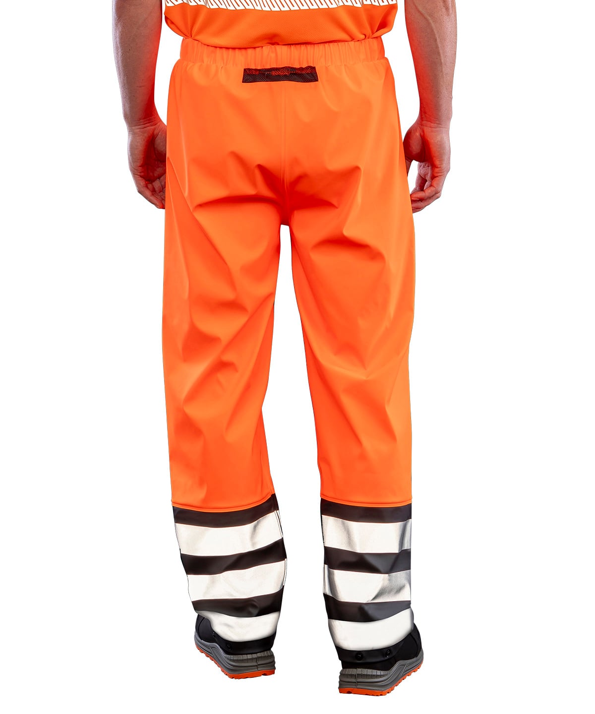 R508X | Heavy-duty prism PU safe and dry trousers with recycled backing | Result Recycled