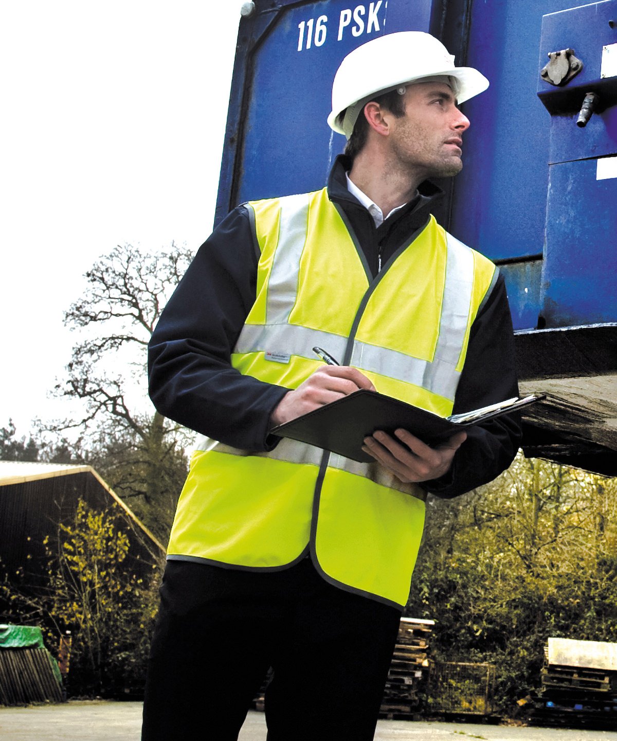 RE21A | Safety high-viz vest | Result Safeguard