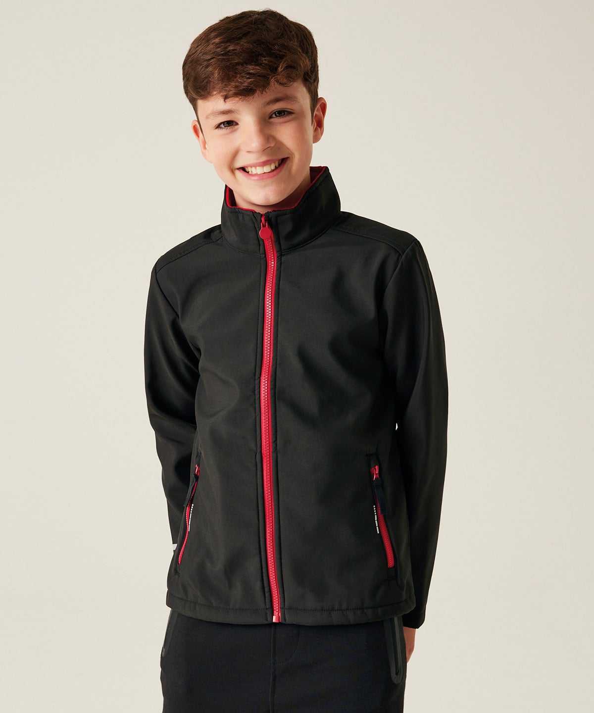 Regatta Junior Kids Ablaze Softshell Jacket (RG332) | Printable Kids Softshell