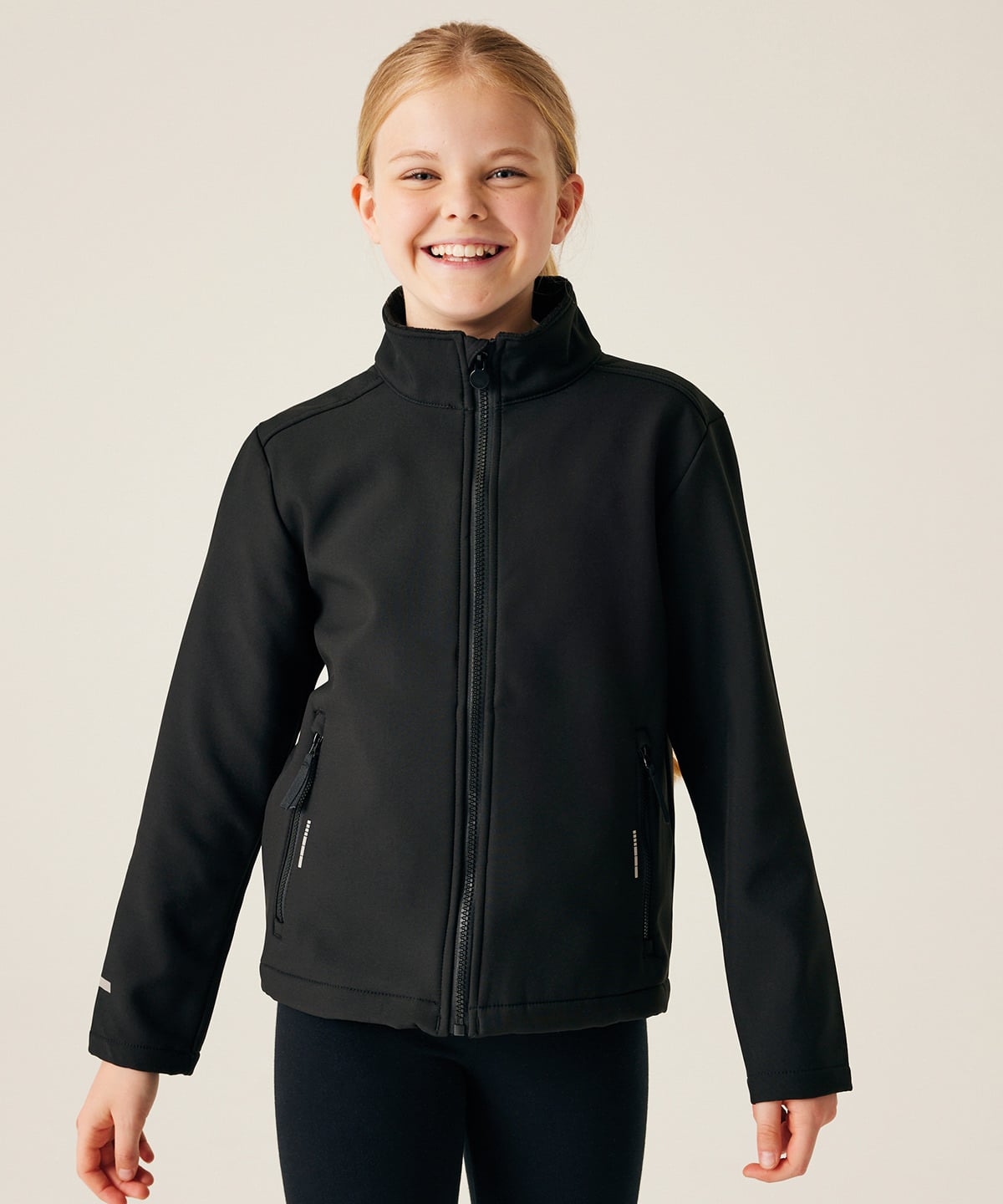 Regatta Junior Kids Ablaze Softshell Jacket (RG332) | Printable Kids Softshell