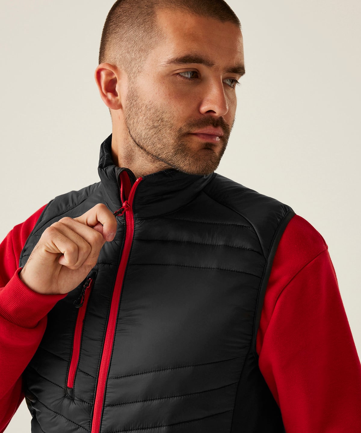Regatta Professional Navigate Hybrid Bodywarmer (RG341) | Workwear Bodywarmer