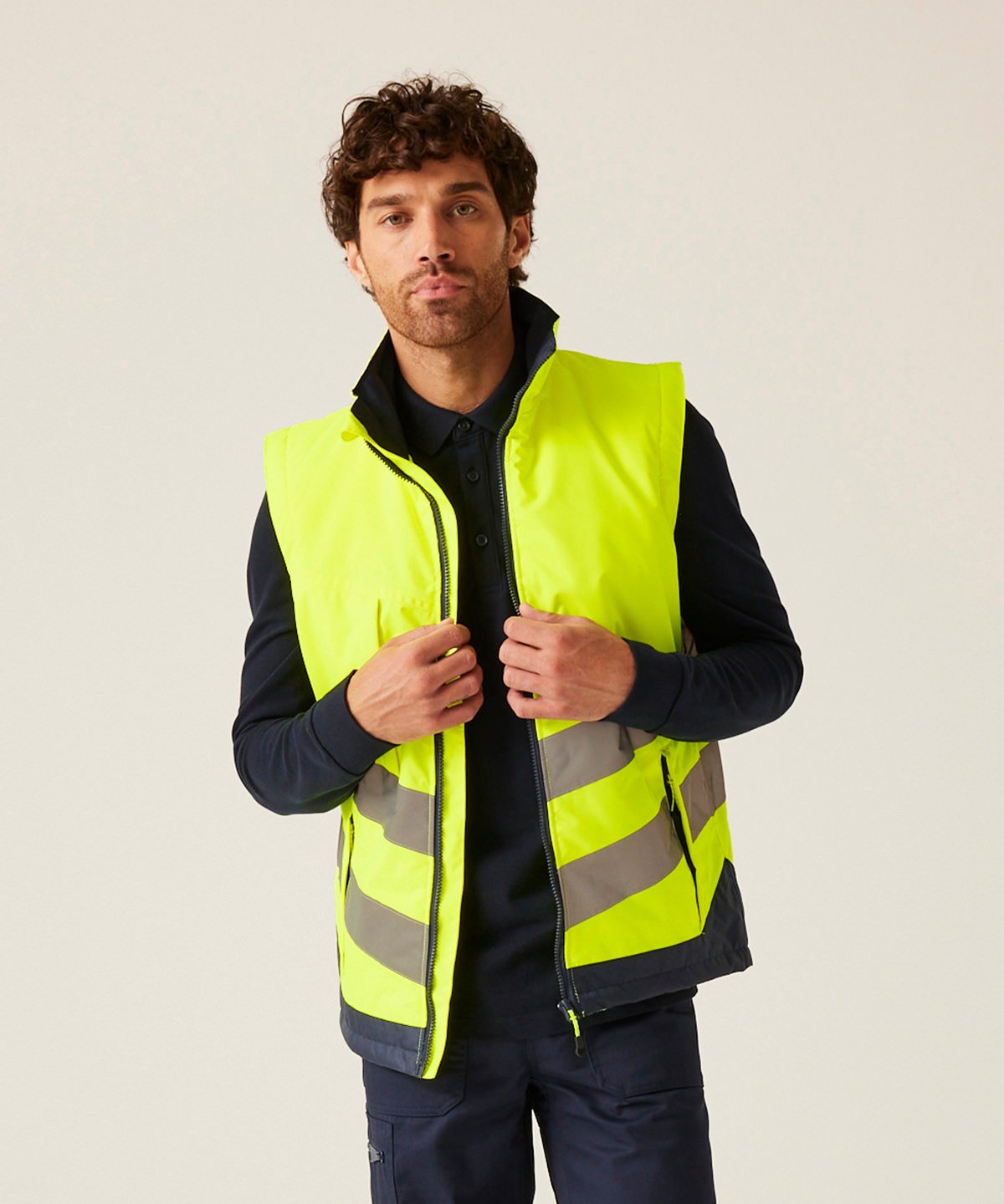 RG383 | High-vis pro bodywarmer | Regatta High Visibility