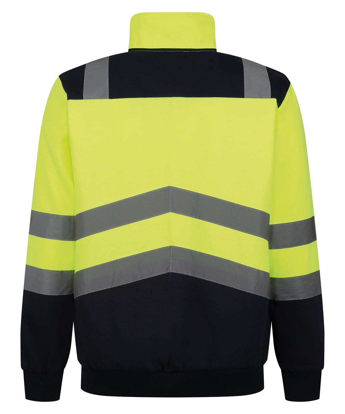 Regatta Hi-Vis Pro ¼-Zip Sweatshirt (RG466) | Quarter-Zip Hi-Vis Mid-Layer