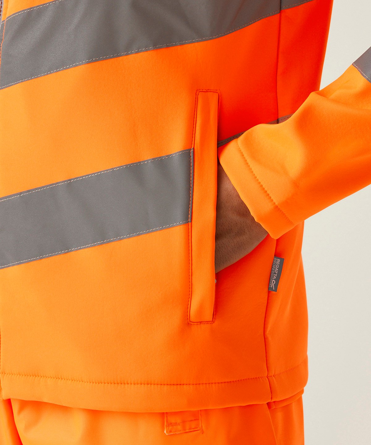 RG473 | Hi-vis Pro contract Ablaze 2-layer softshell | Regatta High Visibility