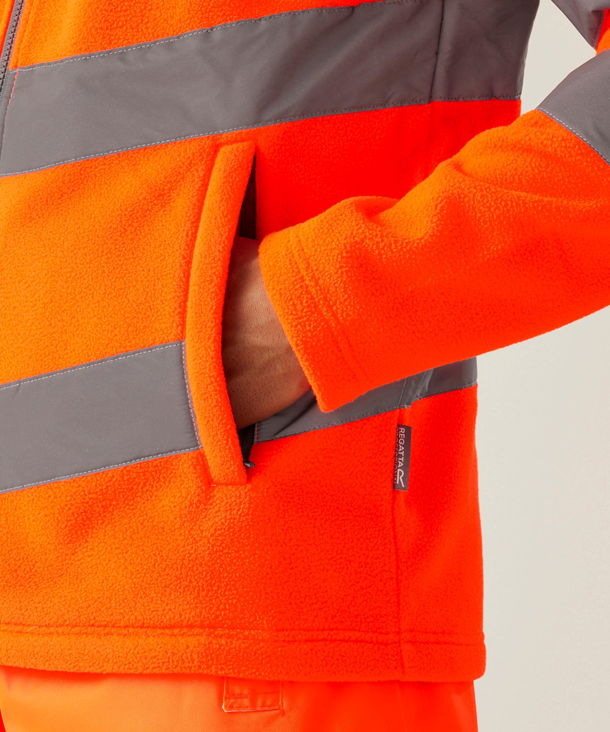 RG474 | Hi-vis Pro contract Thor fleece | Regatta High Visibility
