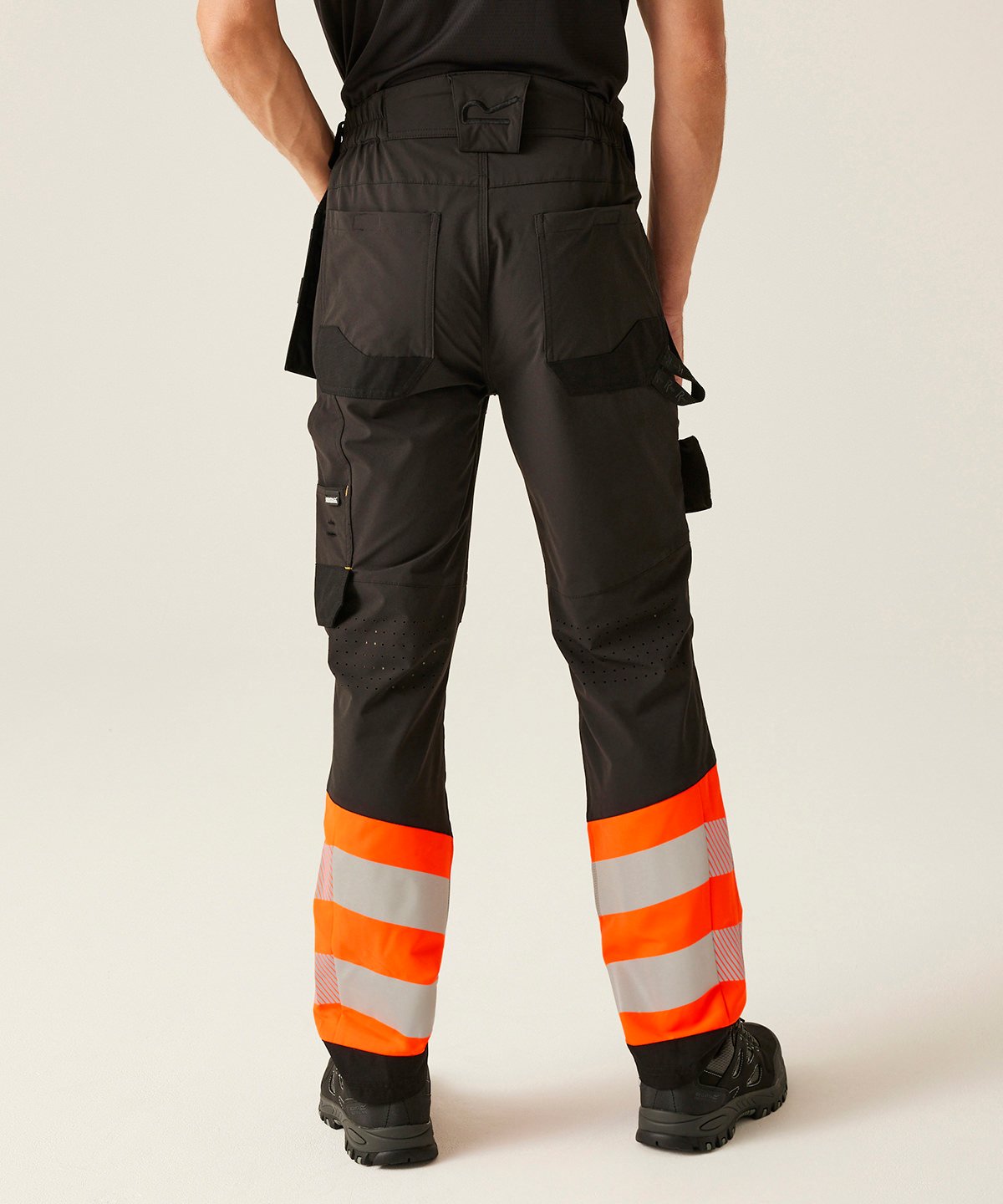 RG480 | Hi-Vis X-Pro Stretch holster trousers (Class 1) | Regatta High Visibility