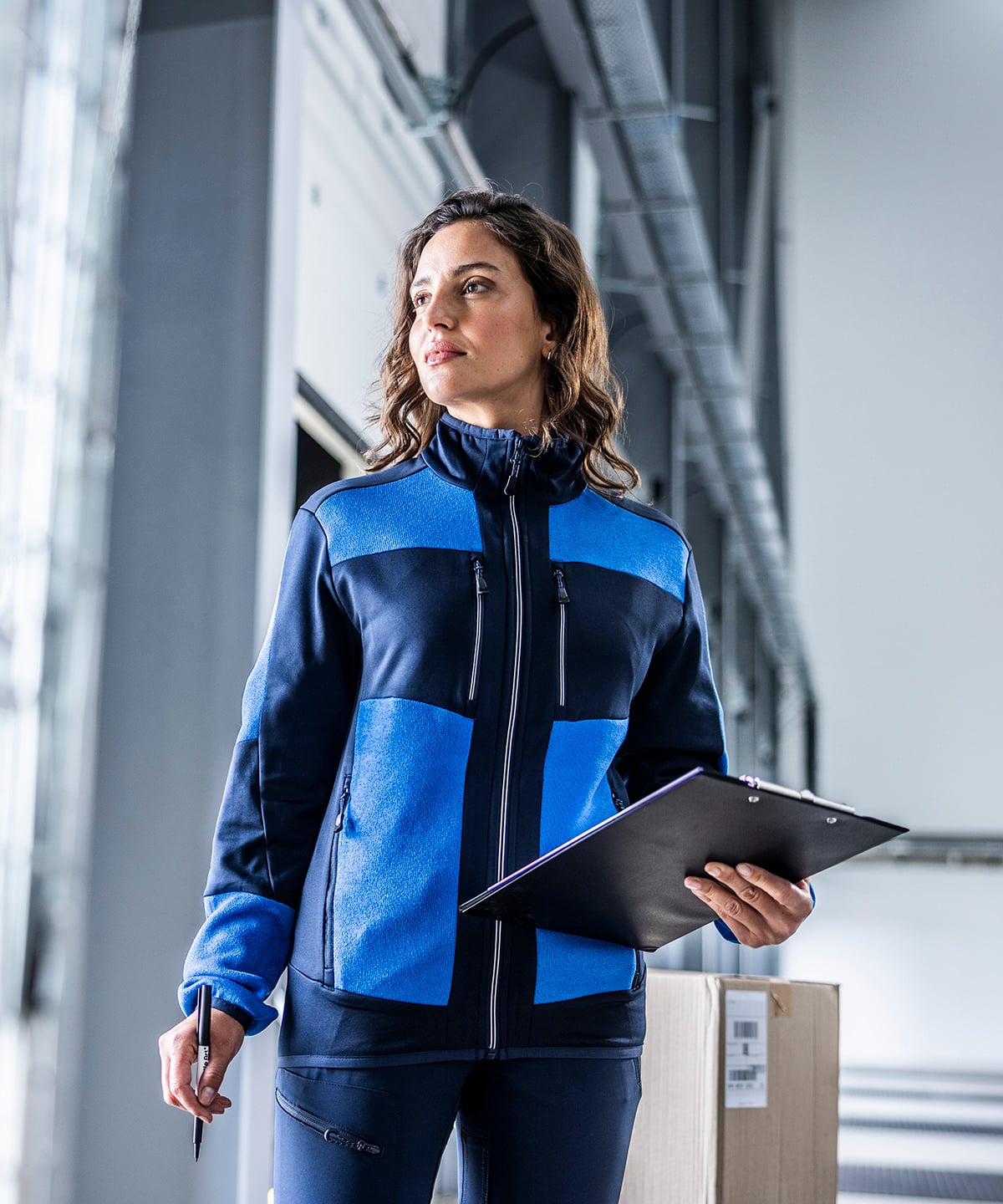 Regatta Professional E-Volve Knit-Effect Stretch Mid-Layer (RG545) | Four-Pocket Stretch Top