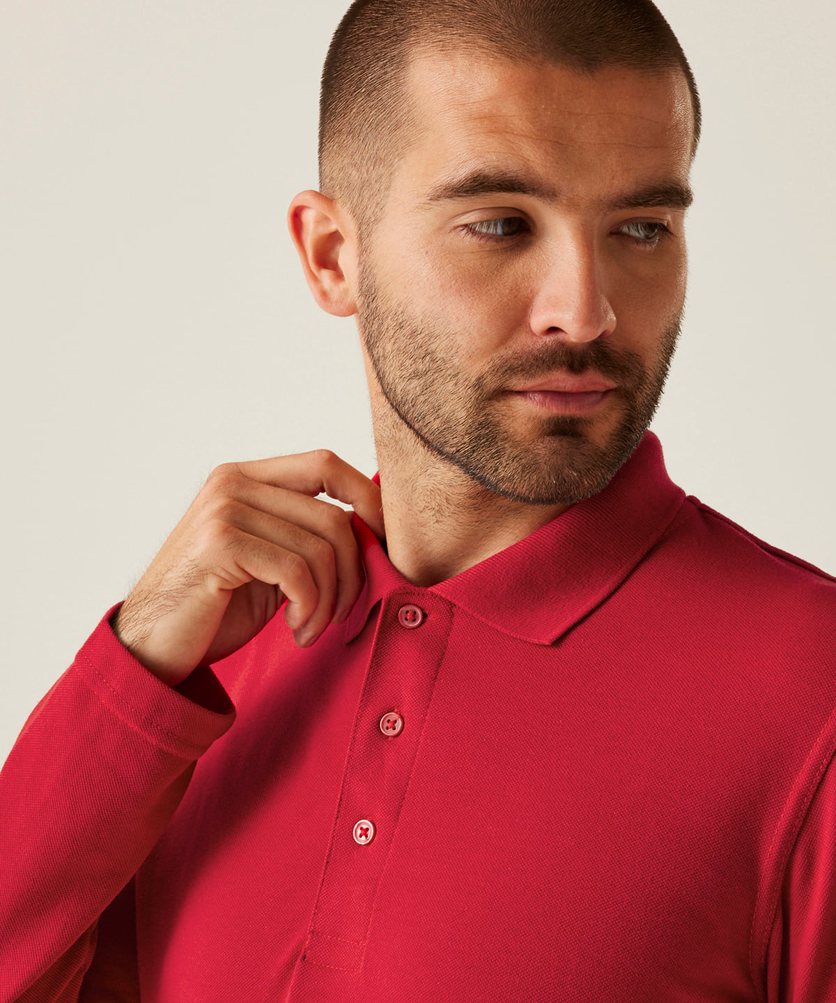Regatta Professional Pro 65/35 Long Sleeve Polo (RG615) | Cotton-Blend Piqué Polo
