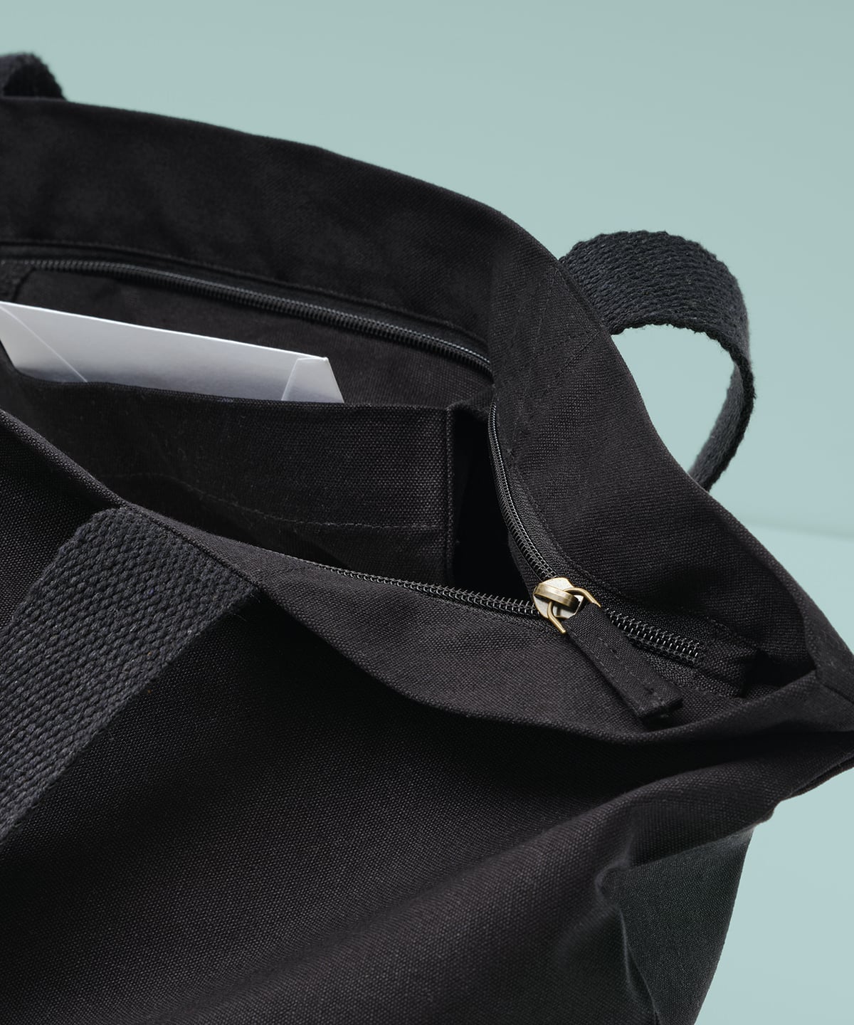 RL069 | Elba organic canvas premium zip tote | Nutshell
