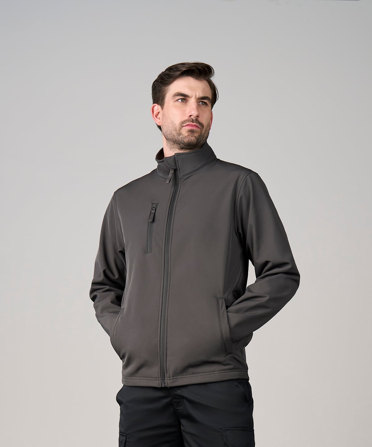 ProRTX RX530 Pro Three Layer Softshell Jacket | Embroidered Workwear Jacket