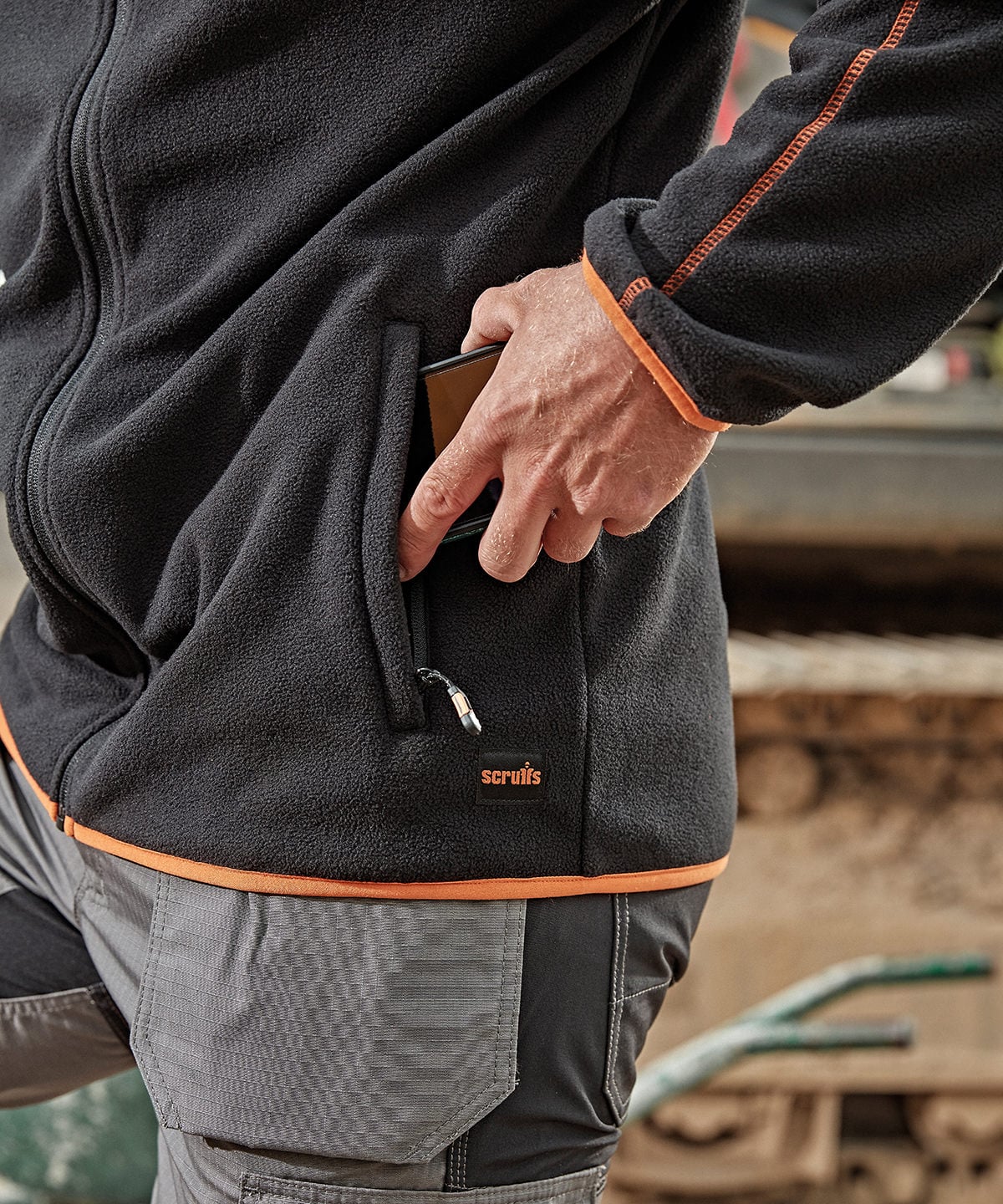 Scruffs Harbour Microfleece Jacket (SH073) | Work Microfleece
