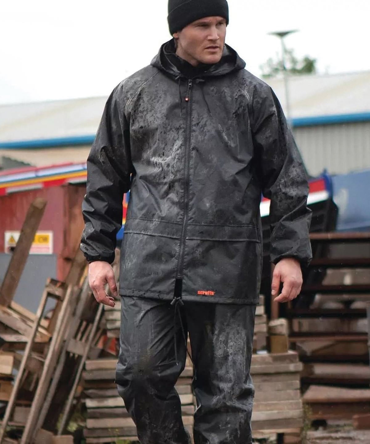 Scruffs 2-Piece Waterproof Suit (SH074) | Waterproof Rain Suit