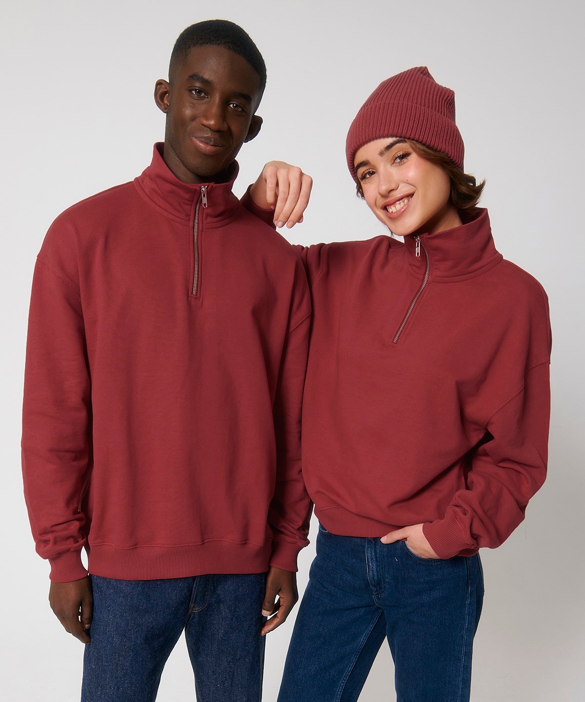 SX216 | Unisex Miller dry 1/4 zip sweatshirt (STSU795) | Stanley/Stella