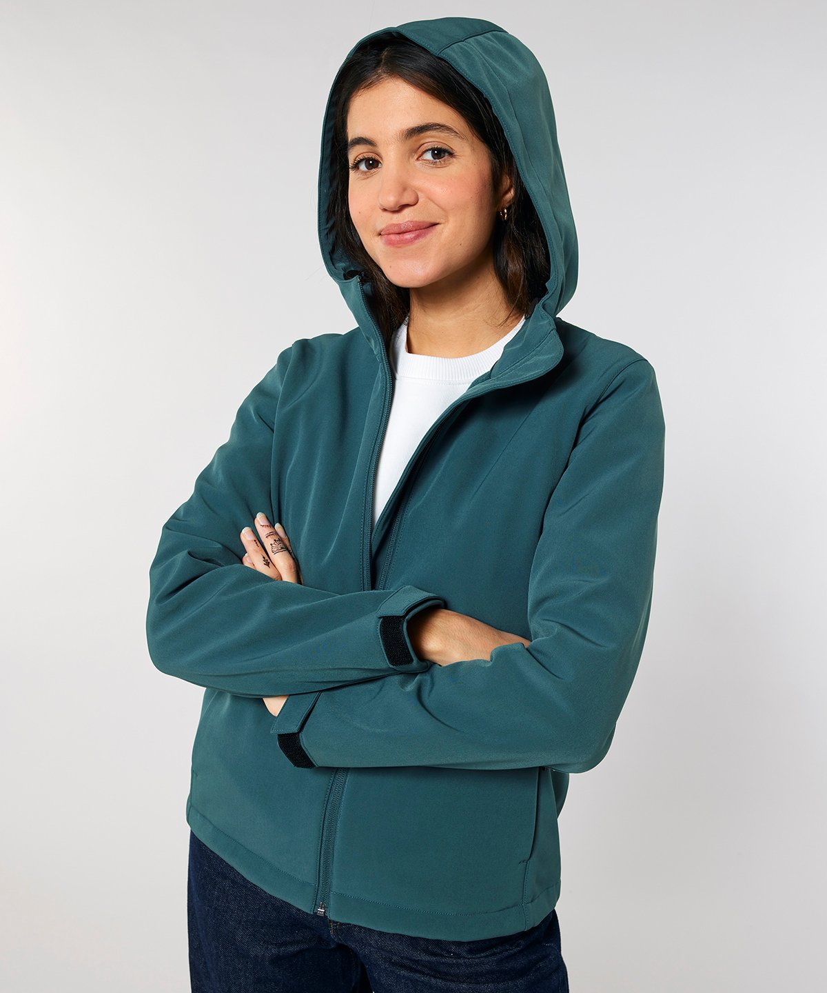 SX239 | Women’s Stella Discoverer hooded softshell  (STJW159) | Stanley/Stella