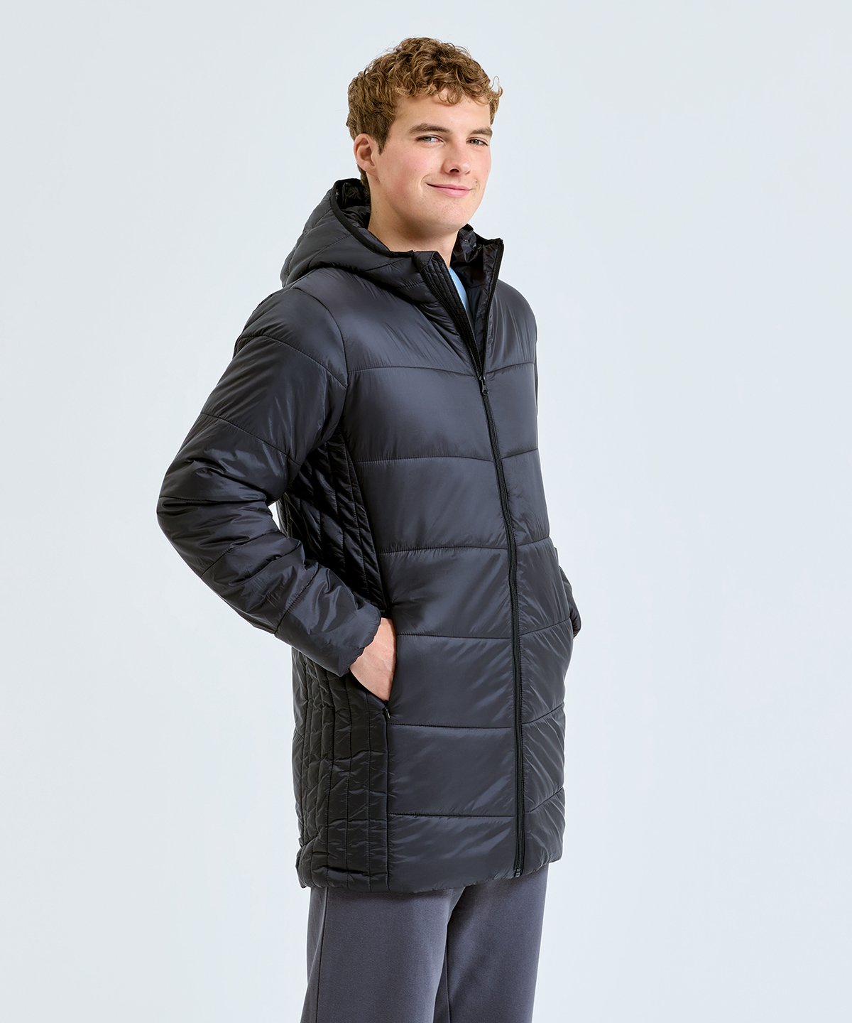 TR076 | Men's TriDri microlight longline jacket | TriDri