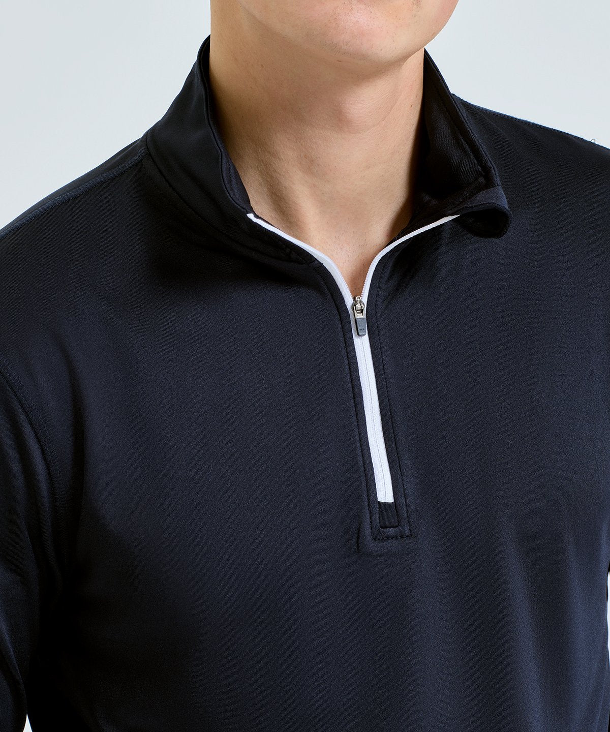 TR111 | TriDri recycled long sleeve brushed back ¼ zip top | TriDri