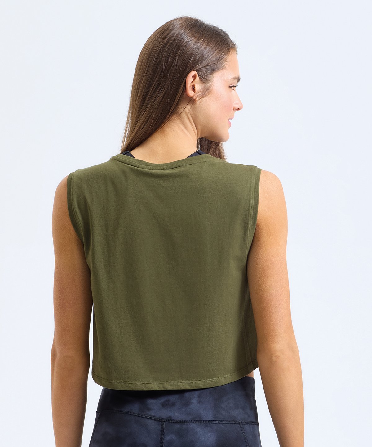 TR119 | Women’s TriDri organic crop tank | TriDri