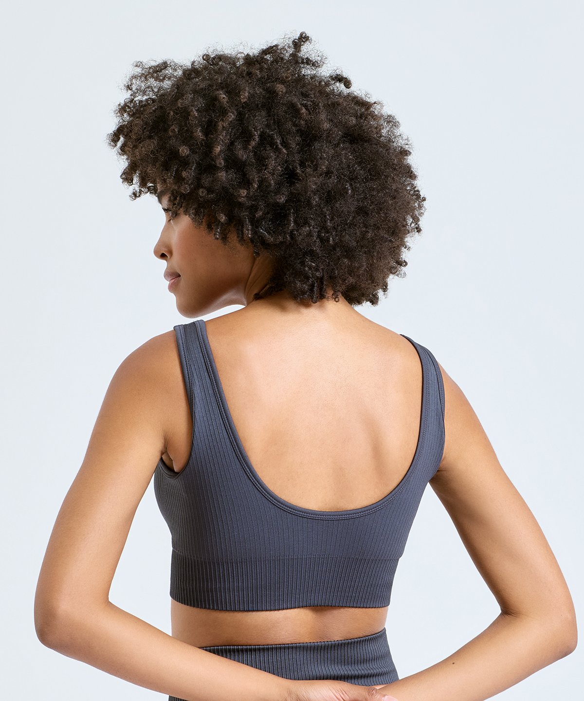 TR213 | Women's TriDri ribbed seamless 3D fit multi-sport bra | TriDri