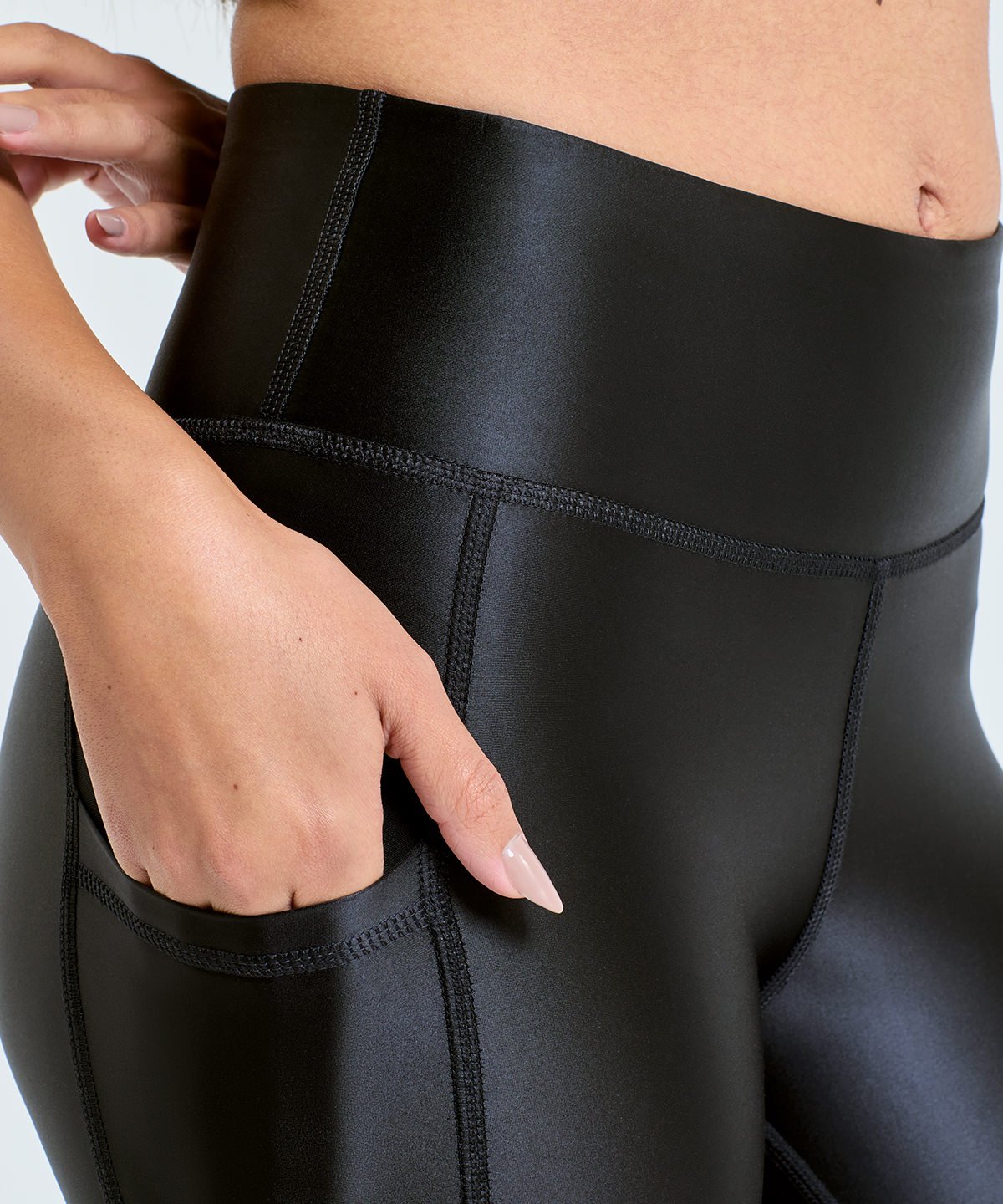 TR309 | Women's TriDri high-shine leggings | TriDri