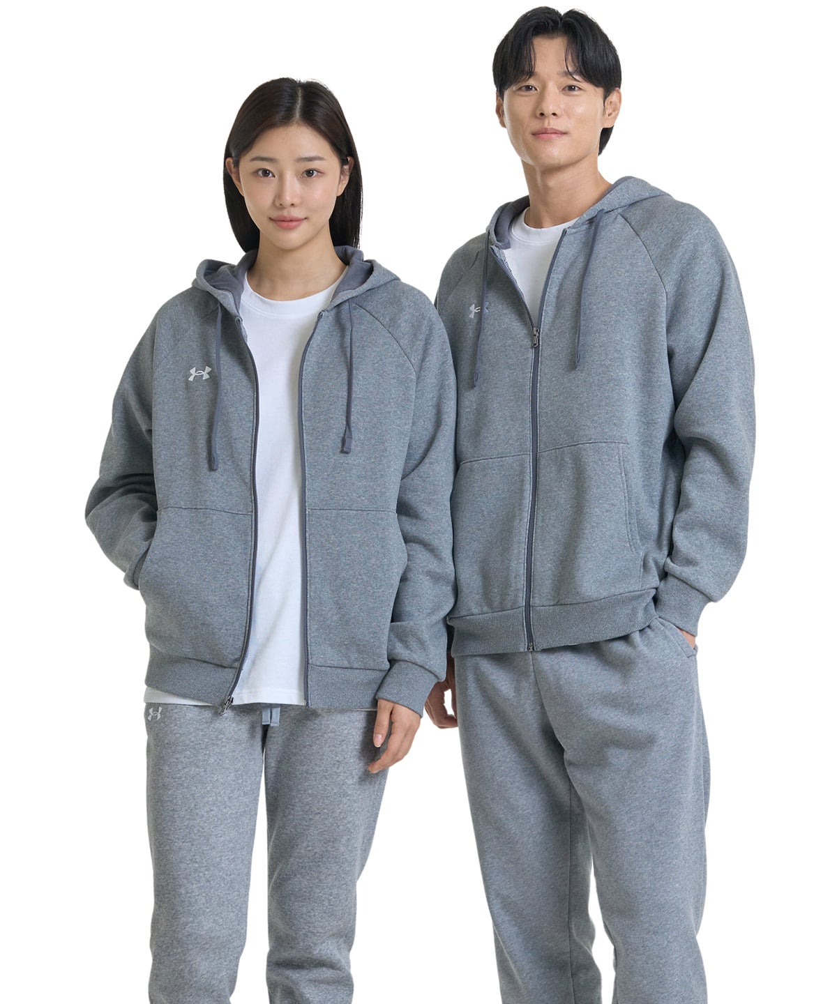 Under Armour Rival Fleece Full-Zip Hoodie (UA041) | Cotton-Blend Hoodie