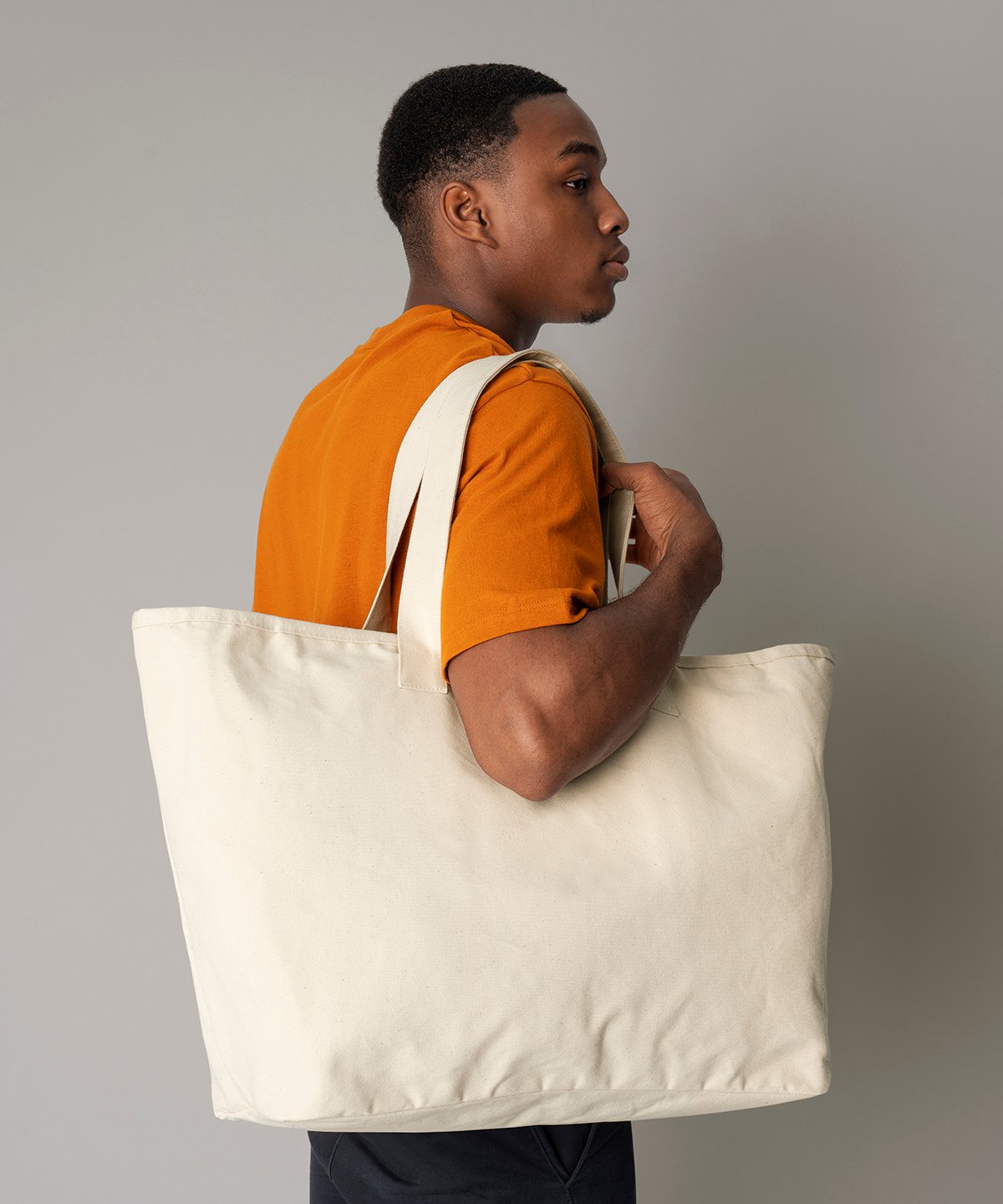 WM606 | Oversized heavy duty canvas tote bag | Westford Mill