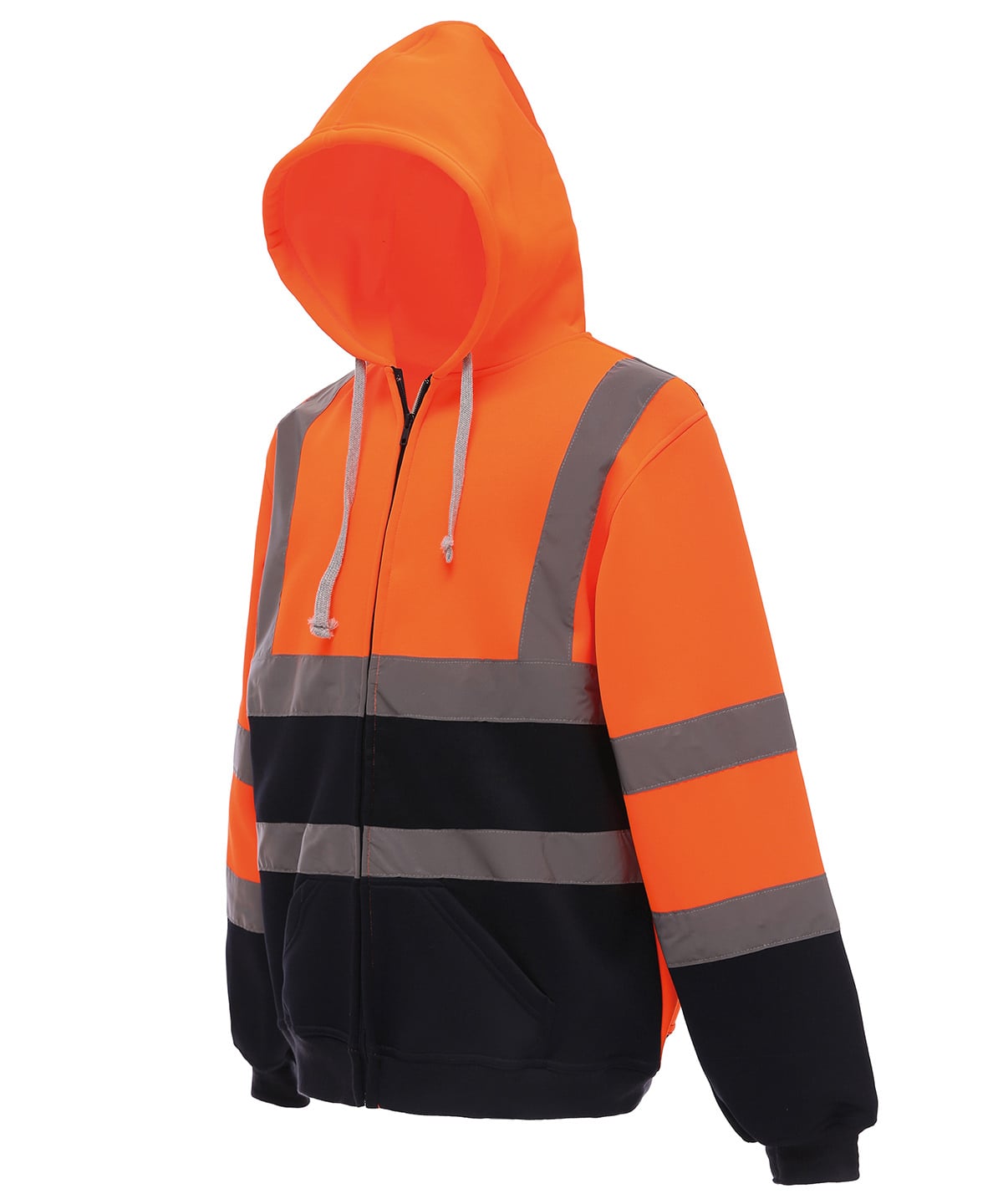 YOKO Hi-Vis Zip Hoodie (YK012) | Custom Embroidered Hi-Vis Hoodies