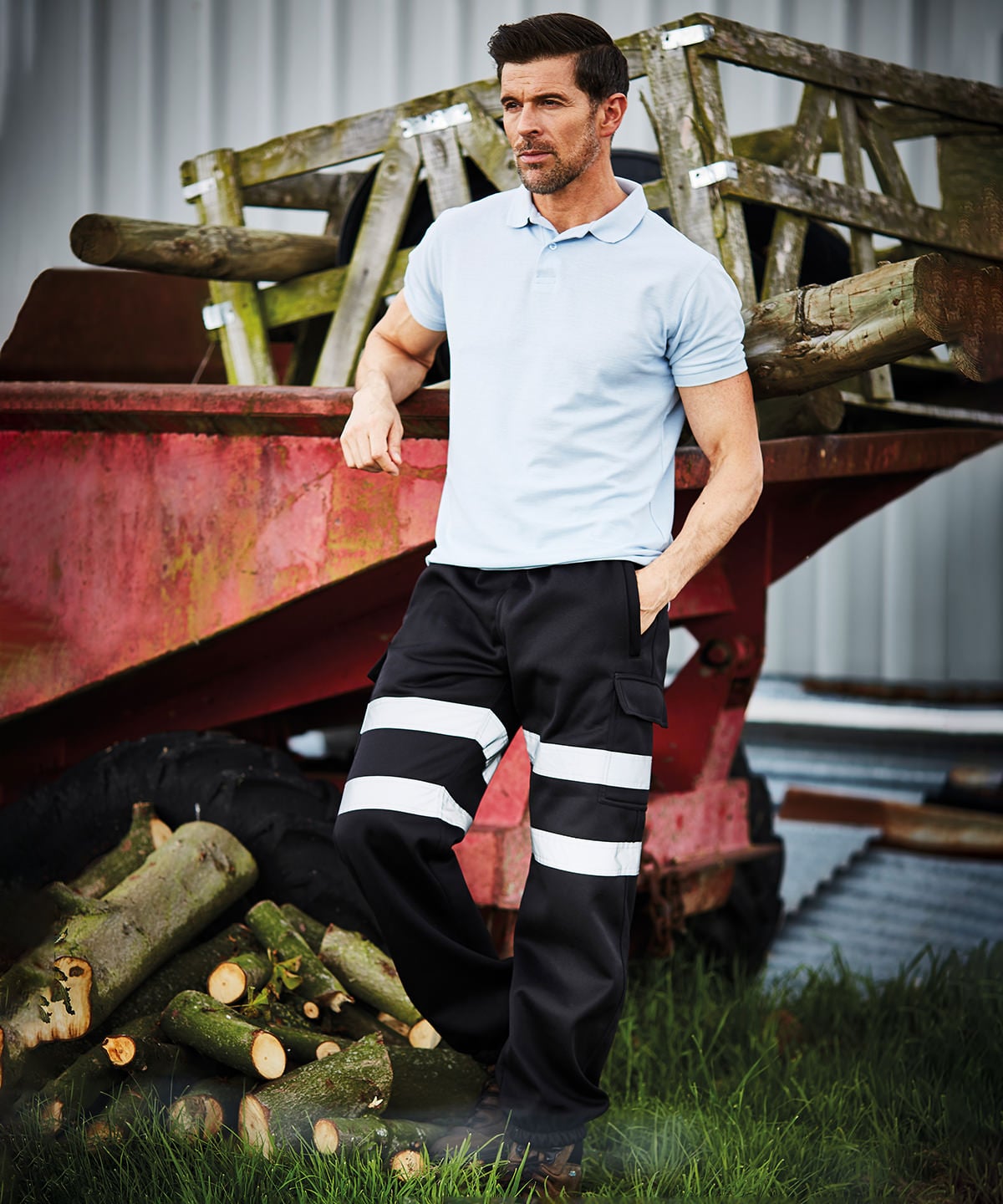 YOKO Hi-Vis Jogging Pants (YK013) | Custom Hi-Vis Joggers
