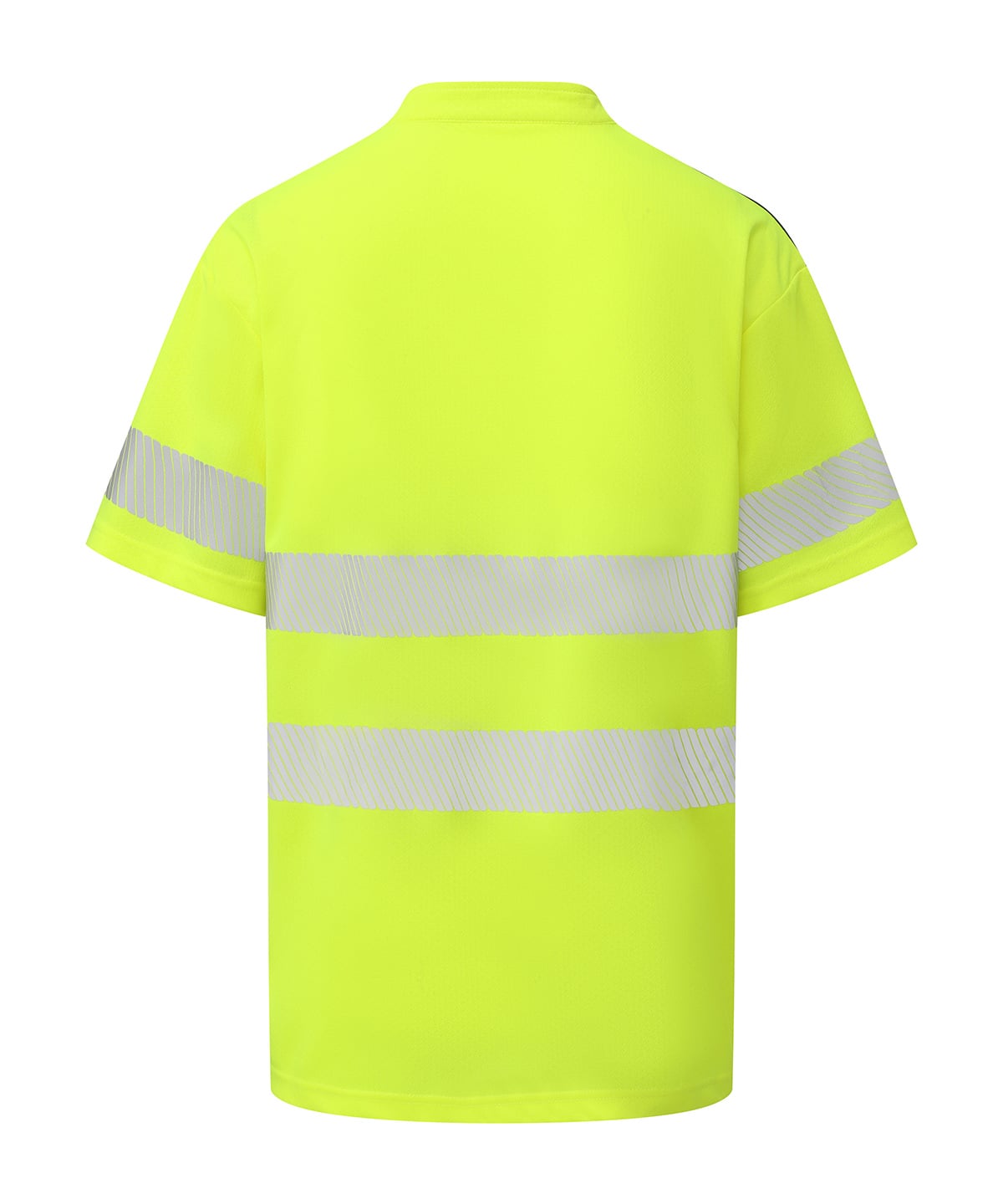 YOKO YK053 Hi-Vis Mandarin Collar Zip Neck Polo | Premium High Visibility Workwear