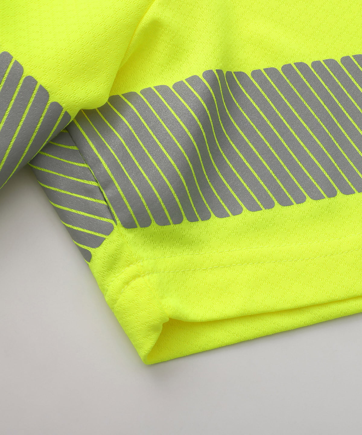 YOKO YK053 Hi-Vis Mandarin Collar Zip Neck Polo | Premium High Visibility Workwear
